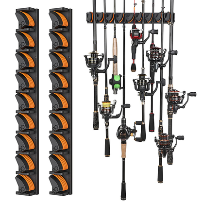 AstriLure™ Fishing Rod Rack - Saving Space