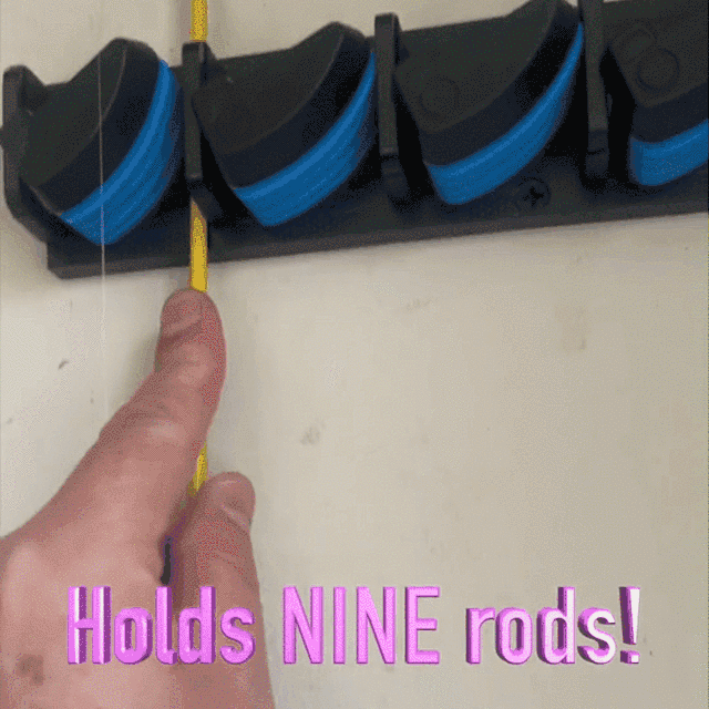 AstriLure™ Fishing Rod Rack - Saving Space
