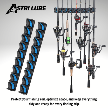 AstriLure™ Fishing Rod Rack - Saving Space